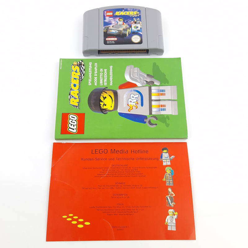 Nintendo 64 Spiel : Lego Racers - Modul Anleitung OVP / N64 PAL EUU