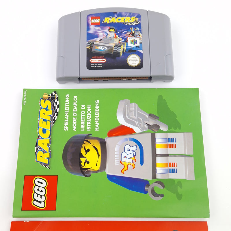 Nintendo 64 Spiel : Lego Racers - Modul Anleitung OVP / N64 PAL EUU