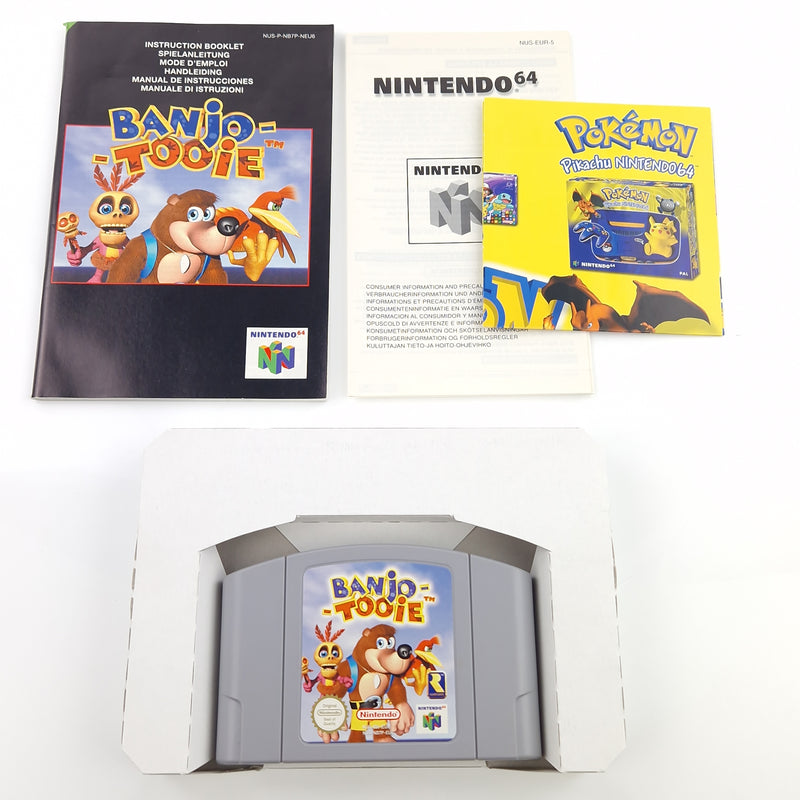 Nintendo 64 Spiel : Banjo Tooie - Modul Anleitung OVP / N64 PAL