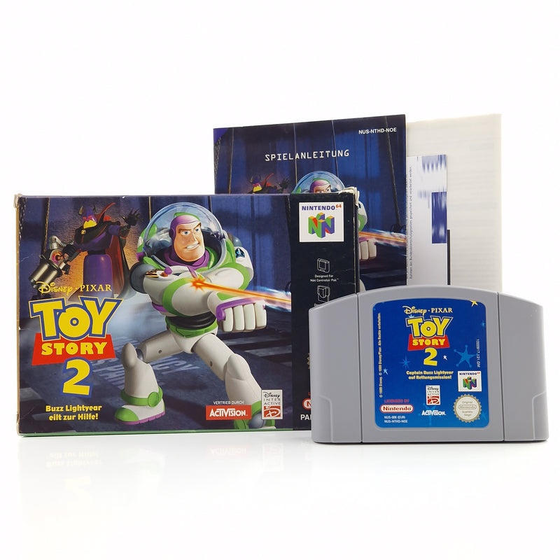 Nintendo 64 Spiel : Disney Pixar Toy Story 2 Buzz Lightyear - N64 OVP PAL