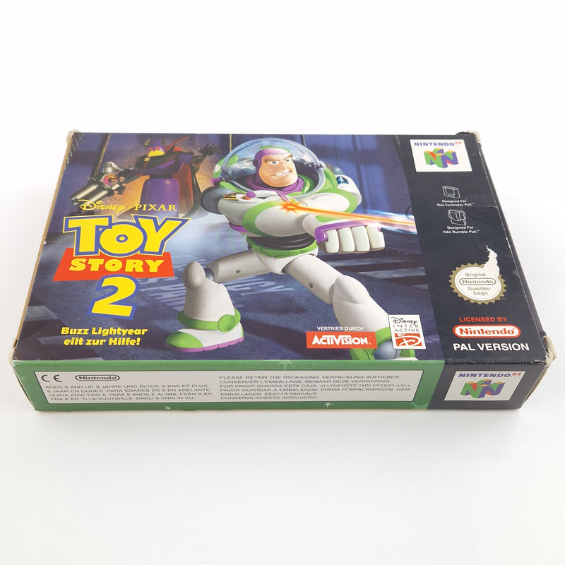Nintendo 64 Spiel : Disney Pixar Toy Story 2 Buzz Lightyear - N64 OVP PAL
