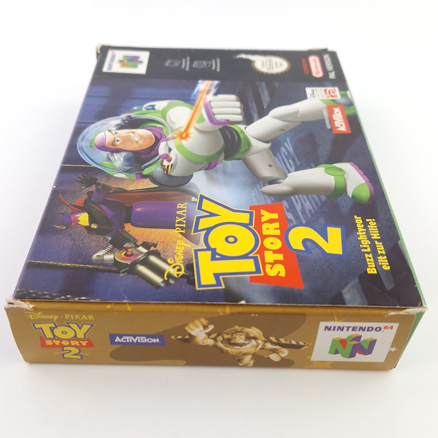 Nintendo 64 Spiel : Disney Pixar Toy Story 2 Buzz Lightyear - N64 OVP PAL
