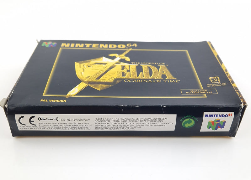 Nintendo 64 Spiel : The Legend of Zelda Ocarina of Time - N64 OVP PAL NOE