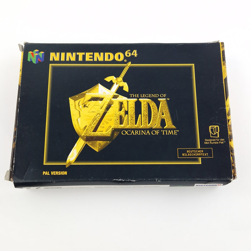 Nintendo 64 Spiel : The Legend of Zelda Ocarina of Time - N64 OVP PAL NOE