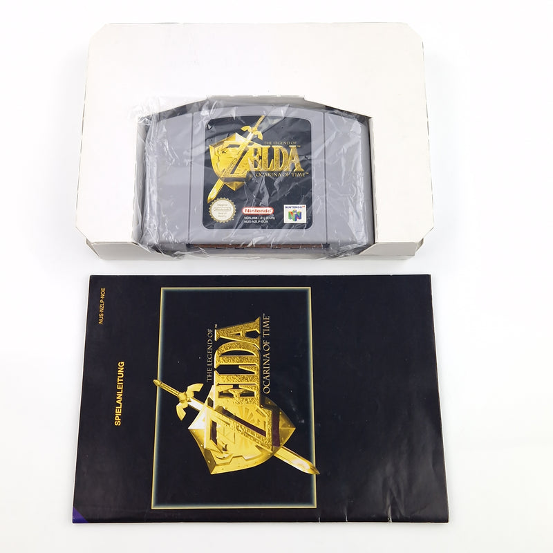 Nintendo 64 Spiel : The Legend of Zelda Ocarina of Time - N64 OVP PAL NOE