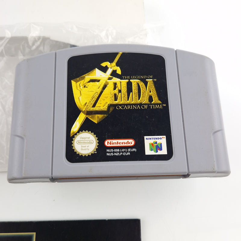 Nintendo 64 Spiel : The Legend of Zelda Ocarina of Time - N64 OVP PAL NOE