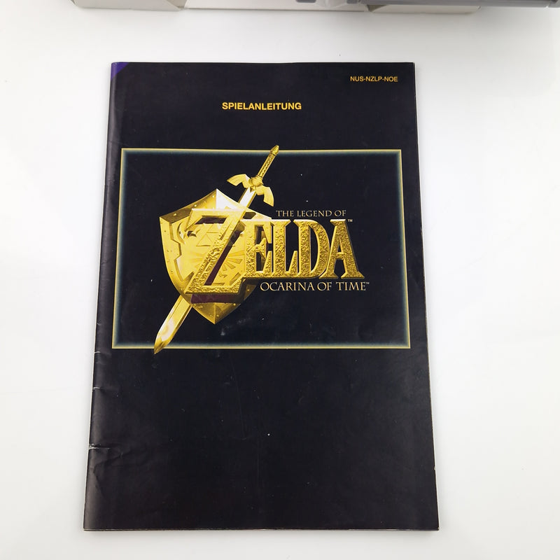 Nintendo 64 Spiel : The Legend of Zelda Ocarina of Time - N64 OVP PAL NOE