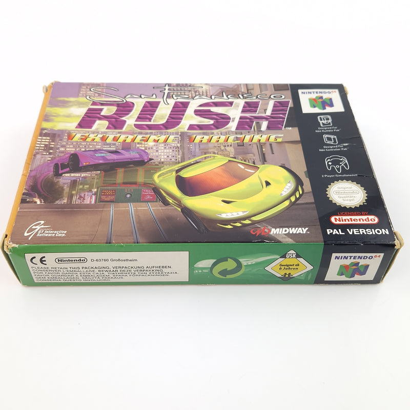 Nintendo 64 Spiel : San Francisco Rush Extreme Racing - N64 OVP PAL NOE