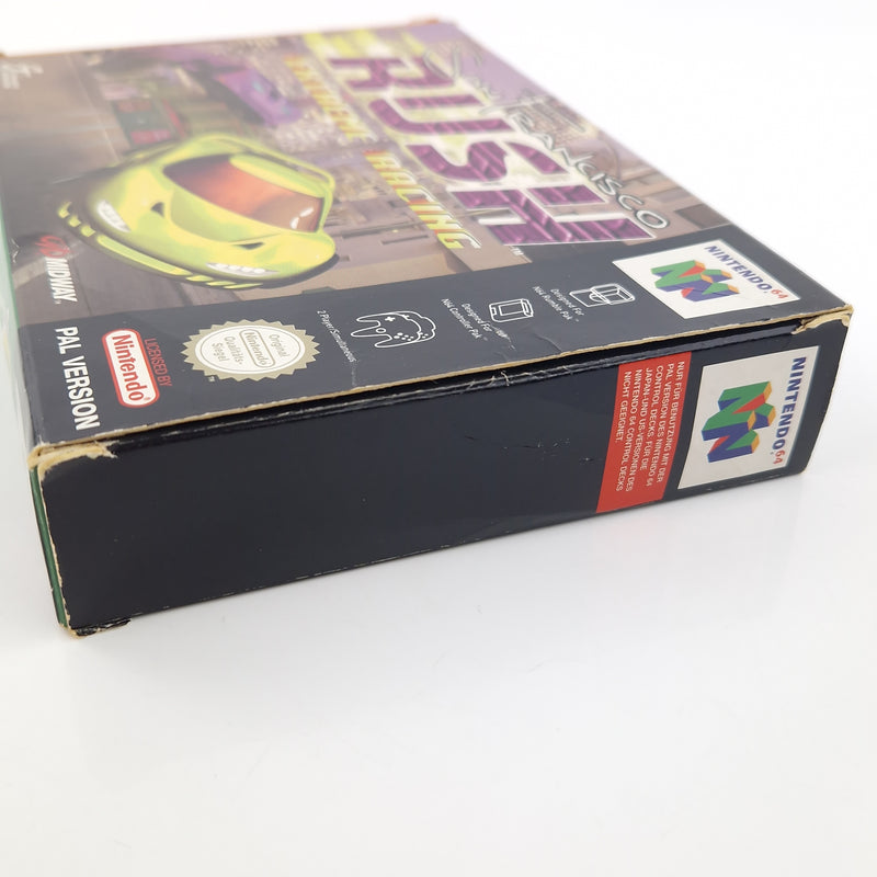 Nintendo 64 Spiel : San Francisco Rush Extreme Racing - N64 OVP PAL NOE