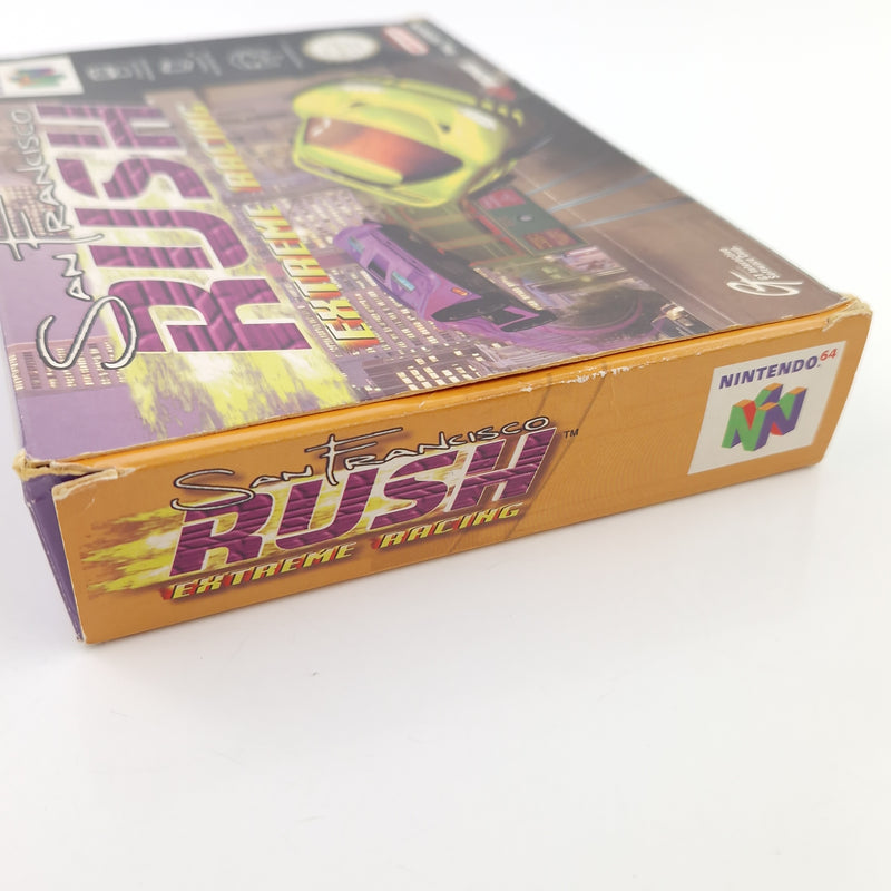 Nintendo 64 Spiel : San Francisco Rush Extreme Racing - N64 OVP PAL NOE