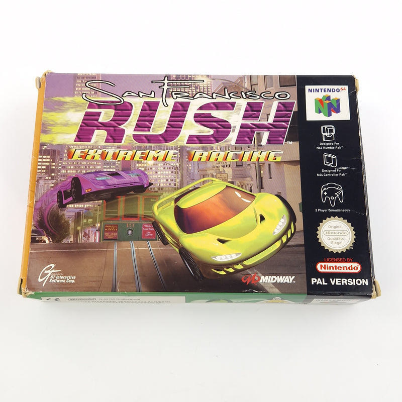 Nintendo 64 Spiel : San Francisco Rush Extreme Racing - N64 OVP PAL NOE