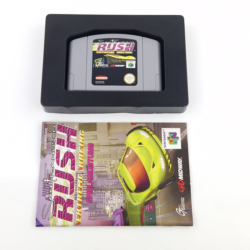Nintendo 64 Spiel : San Francisco Rush Extreme Racing - N64 OVP PAL NOE
