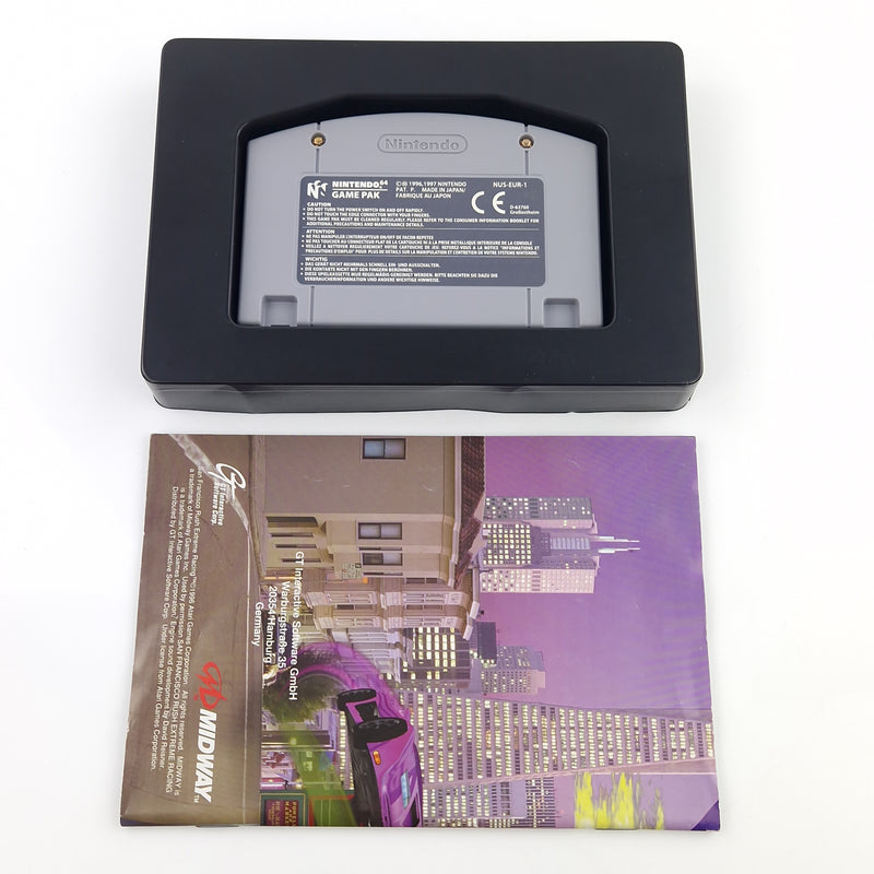 Nintendo 64 Spiel : San Francisco Rush Extreme Racing - N64 OVP PAL NOE