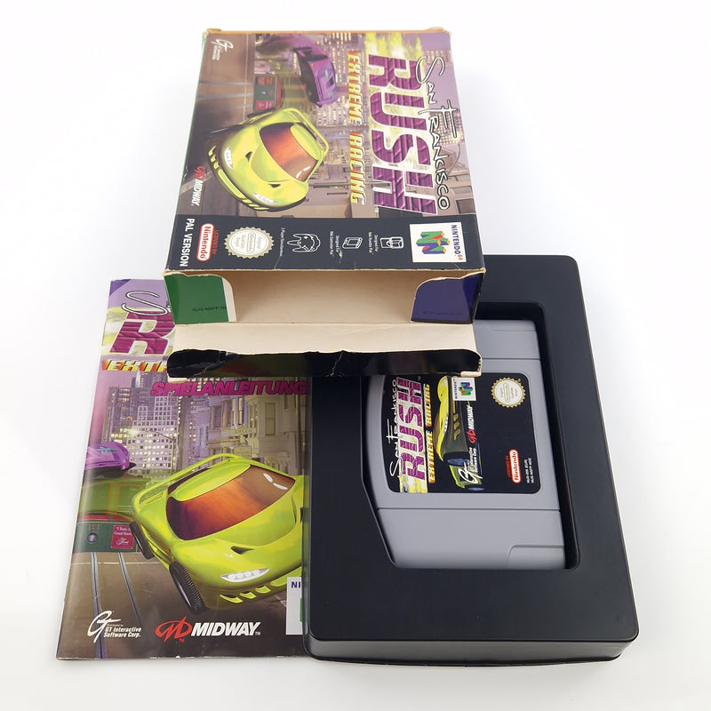 Nintendo 64 Spiel : San Francisco Rush Extreme Racing - N64 OVP PAL NOE