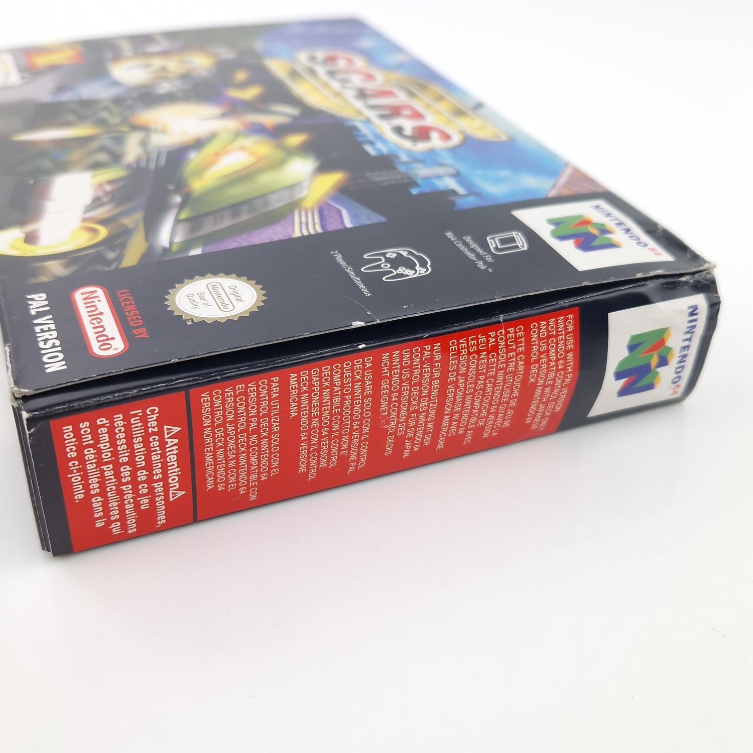 Nintendo 64 Spiel : SCARS - Modul Anleitung OVP / N64 PAL EUR