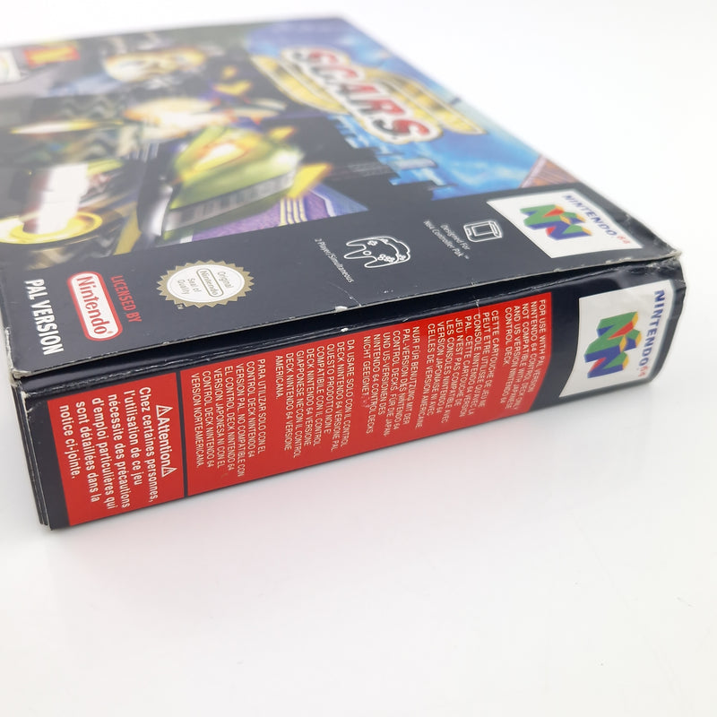 Nintendo 64 Spiel : SCARS - Modul Anleitung OVP / N64 PAL EUR