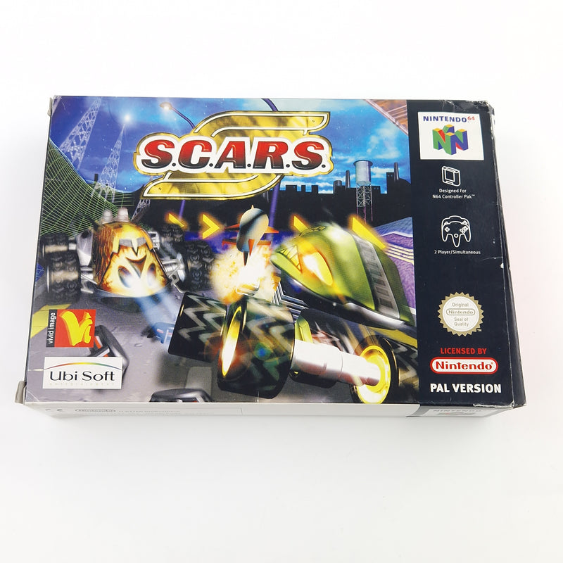 Nintendo 64 Spiel : SCARS - Modul Anleitung OVP / N64 PAL EUR