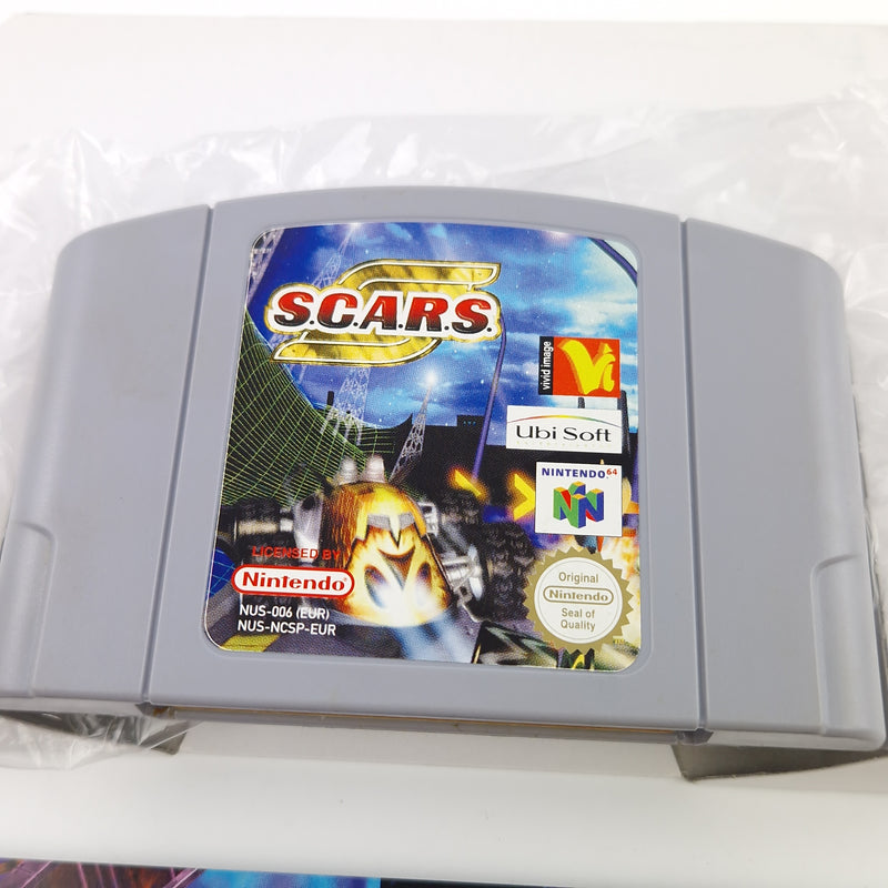 Nintendo 64 Spiel : SCARS - Modul Anleitung OVP / N64 PAL EUR