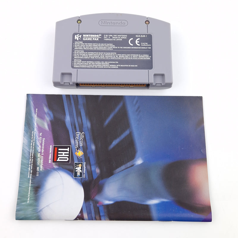 Nintendo 64 Spiel : RTL World League Soccer 2000 - Modul Anleitung OVP / N64 PAL