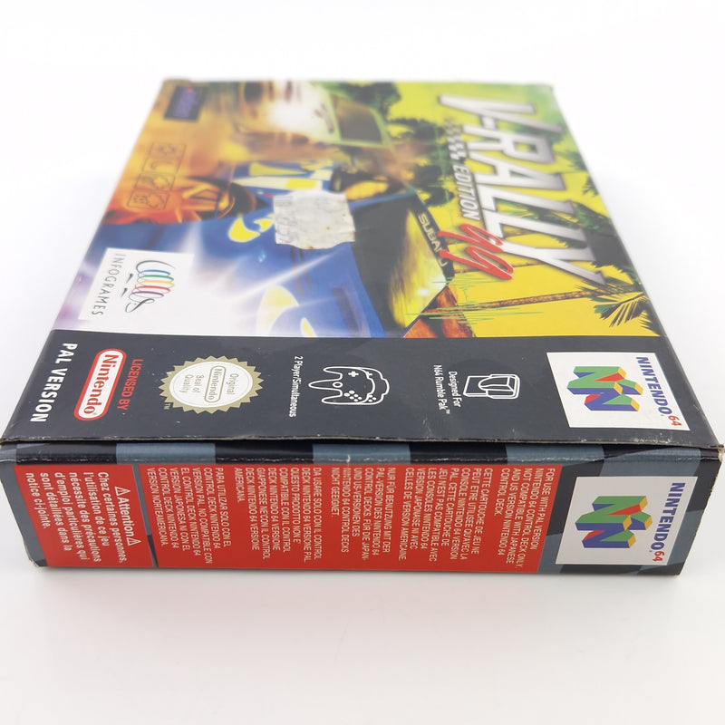 Nintendo 64 Spiel : V-Rally Edition 99 - Modul Anleitung OVP / N64 PAL EUR