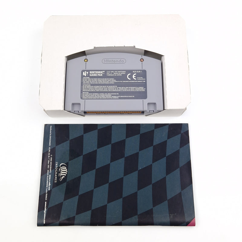 Nintendo 64 Spiel : V-Rally Edition 99 - Modul Anleitung OVP / N64 PAL EUR