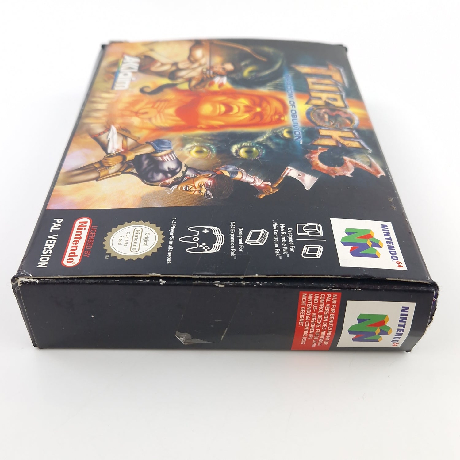 Nintendo 64 Spiel : Turok 3 Shadow of Oblivion - Modul Anleitung OVP / N64 PAL