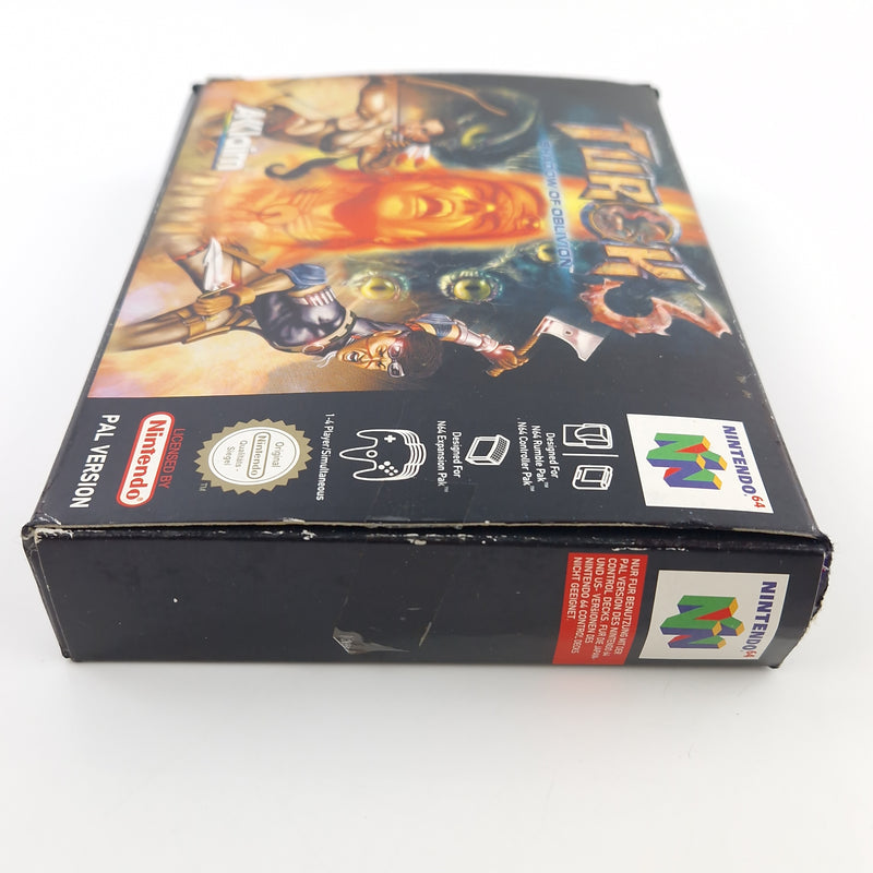 Nintendo 64 Spiel : Turok 3 Shadow of Oblivion - Modul Anleitung OVP / N64 PAL