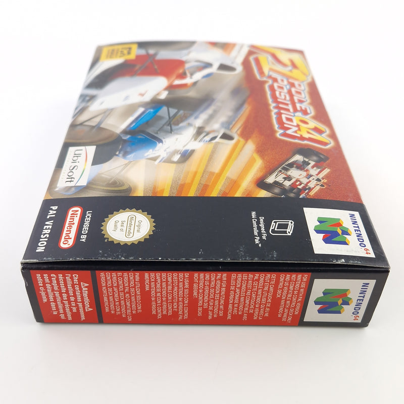 Nintendo 64 Spiel : F1 Pole Position - Modul Anleitung OVP / N64 PAL