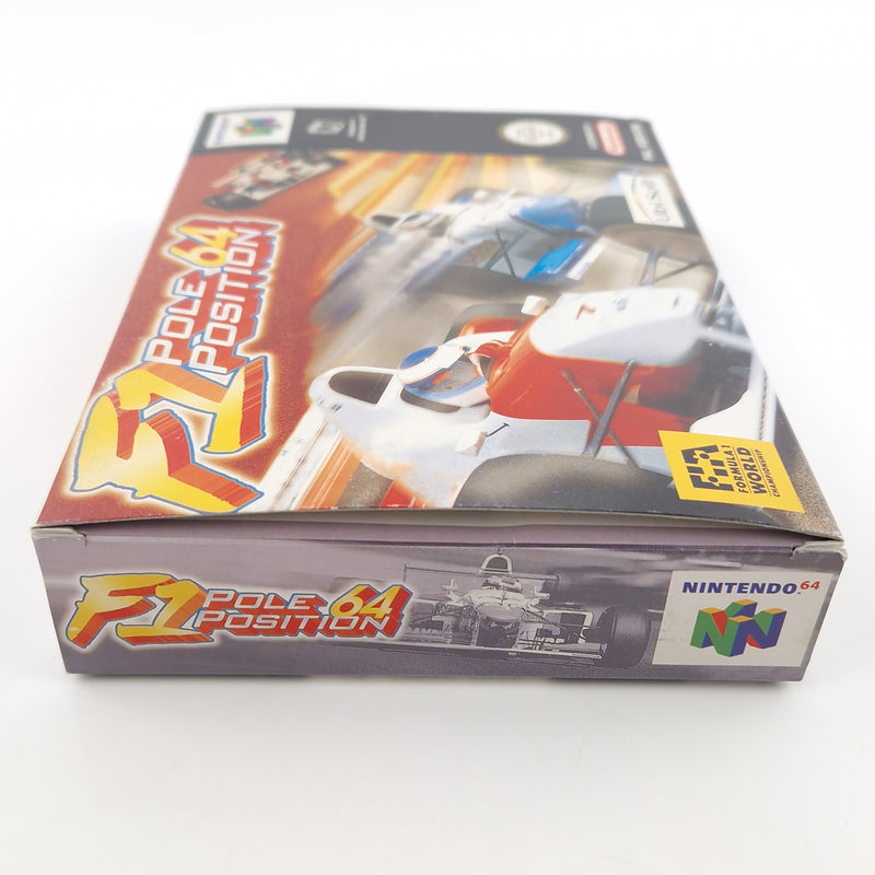 Nintendo 64 Spiel : F1 Pole Position - Modul Anleitung OVP / N64 PAL