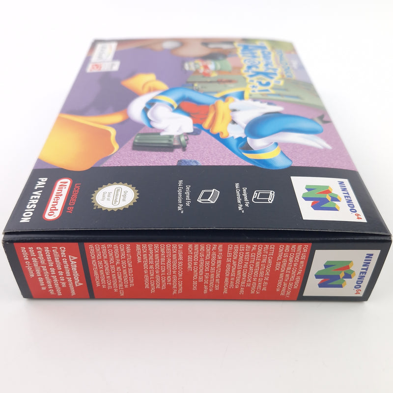 Nintendo 64 Spiel : Disneys Donald Duck Quack Attack - Modul OVP Anleitung N64