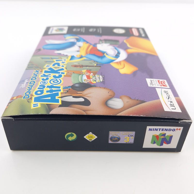Nintendo 64 Spiel : Disneys Donald Duck Quack Attack - Modul OVP Anleitung N64