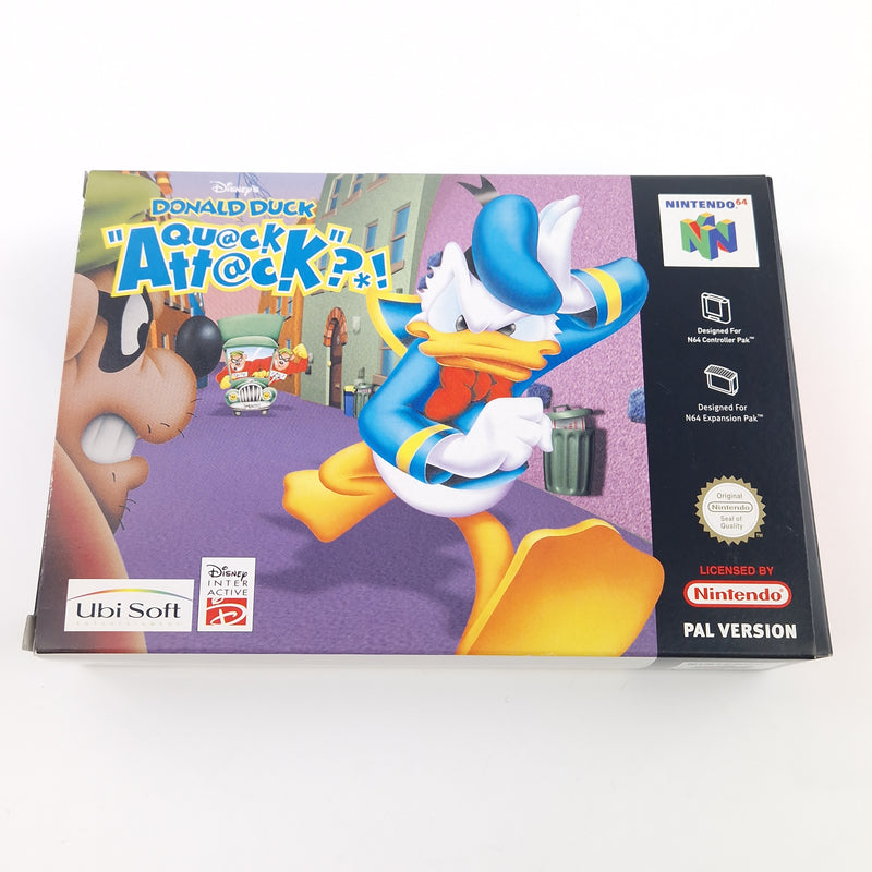 Nintendo 64 Spiel : Disneys Donald Duck Quack Attack - Modul OVP Anleitung N64