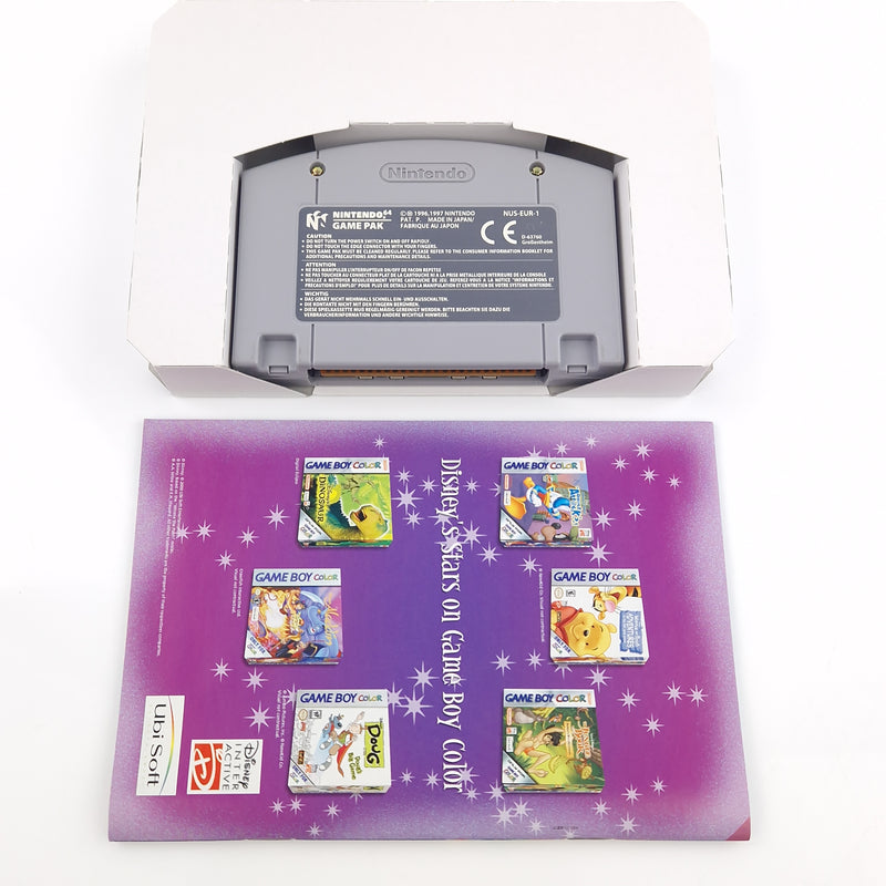 Nintendo 64 Spiel : Disneys Donald Duck Quack Attack - Modul OVP Anleitung N64