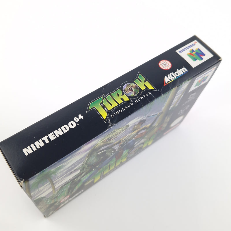Nintendo 64 Spiel : Turok Dinosaur Hunter - Modul OVP Anleitung / N64 PAL EUR