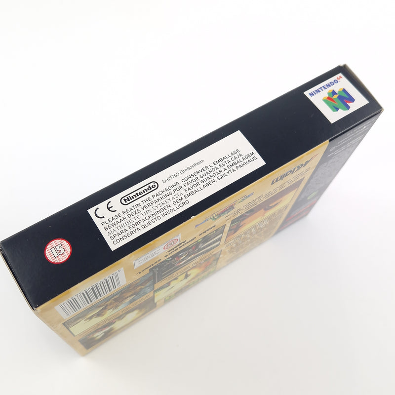 Nintendo 64 Spiel : Turok Dinosaur Hunter - Modul OVP Anleitung / N64 PAL EUR