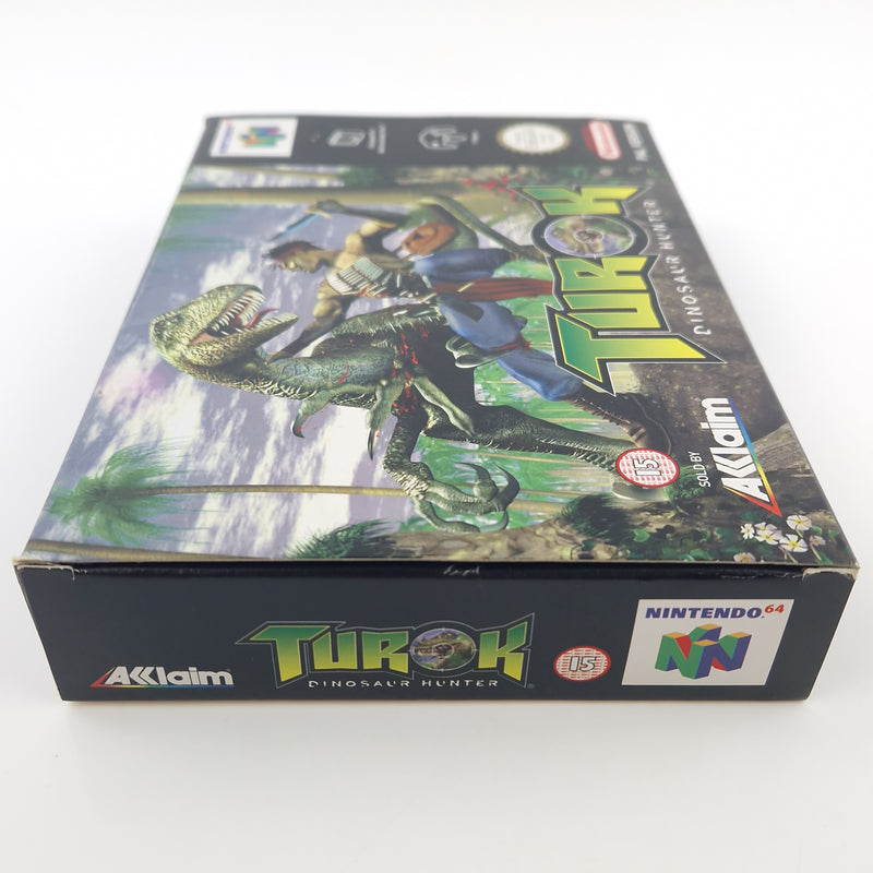 Nintendo 64 Spiel : Turok Dinosaur Hunter - Modul OVP Anleitung / N64 PAL EUR