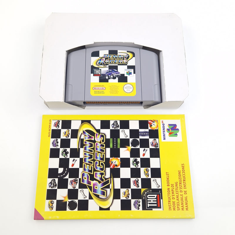 Nintendo 64 Spiel : Penny Racers - Modul OVP Anleitung / N64 PAL EUR