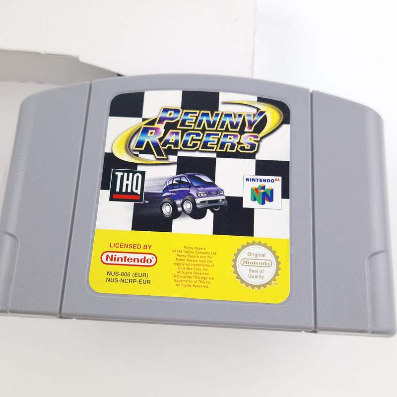 Nintendo 64 Spiel : Penny Racers - Modul OVP Anleitung / N64 PAL EUR