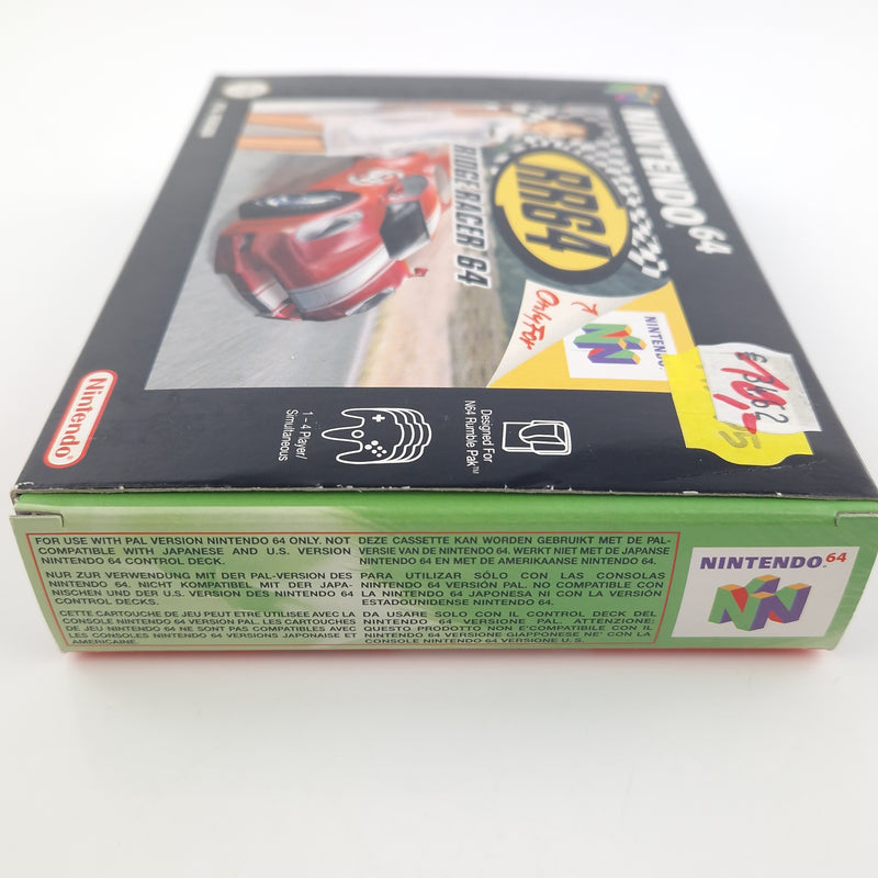 Nintendo 64 Spiel : RR64 Ridge Racer 64 - Modul OVP Anleitung cib / N64 PAL