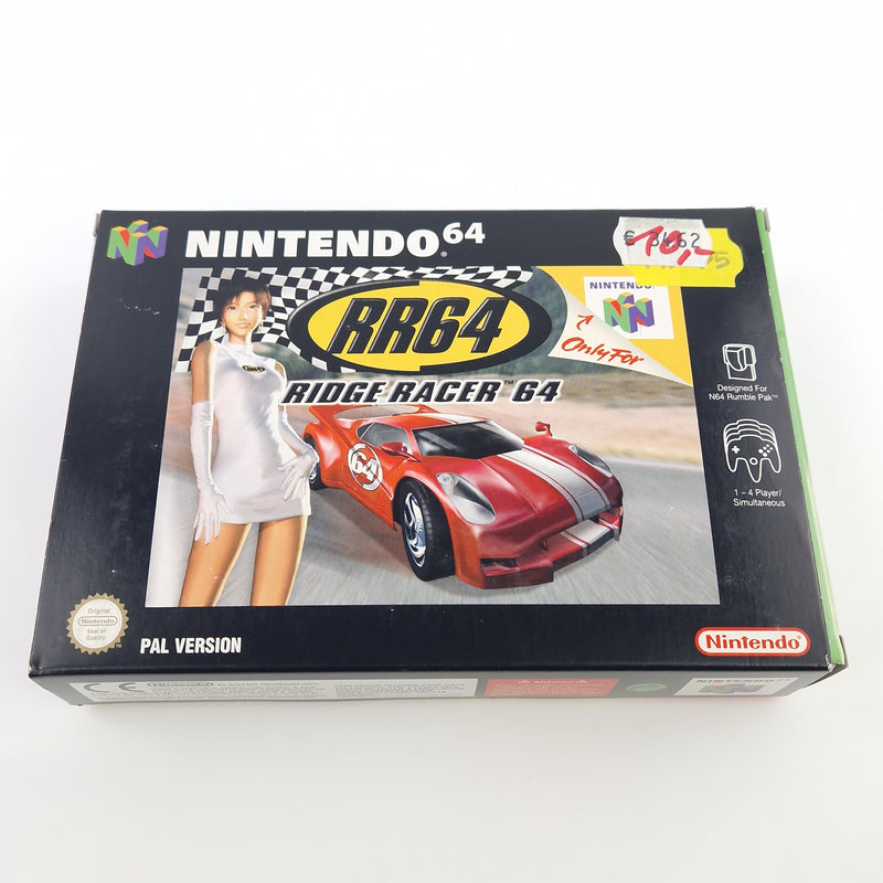 Nintendo 64 Spiel : RR64 Ridge Racer 64 - Modul OVP Anleitung cib / N64 PAL