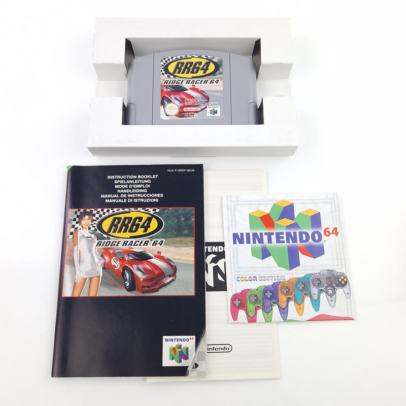 Nintendo 64 Spiel : RR64 Ridge Racer 64 - Modul OVP Anleitung cib / N64 PAL