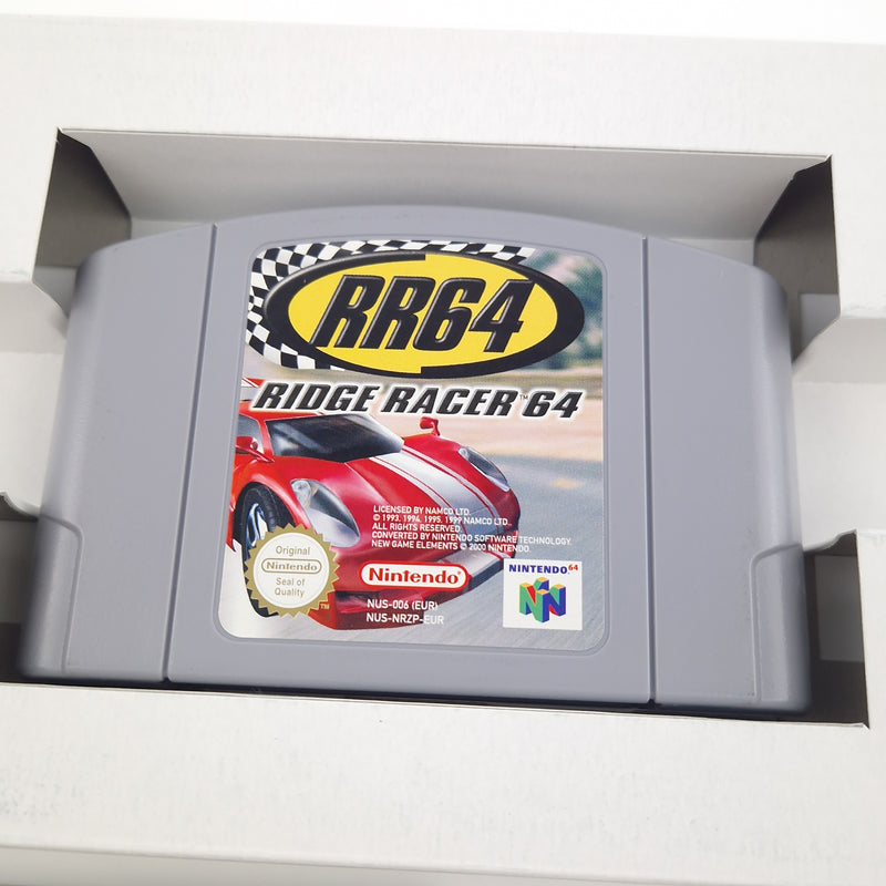 Nintendo 64 Spiel : RR64 Ridge Racer 64 - Modul OVP Anleitung cib / N64 PAL