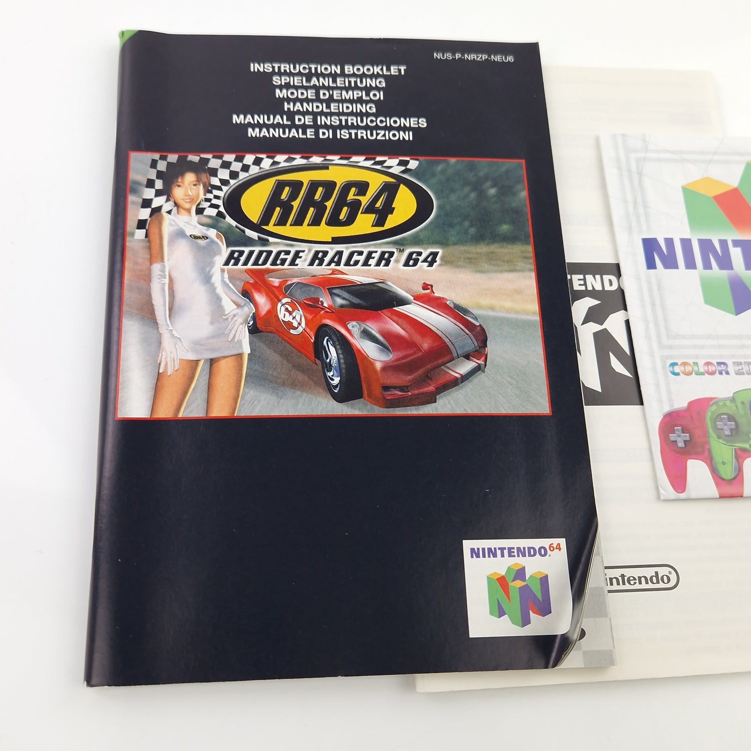 Nintendo 64 Spiel : RR64 Ridge Racer 64 - Modul OVP Anleitung cib / N64 PAL