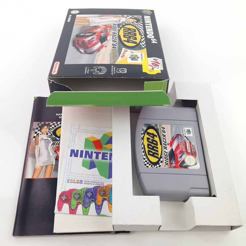 Nintendo 64 Spiel : RR64 Ridge Racer 64 - Modul OVP Anleitung cib / N64 PAL