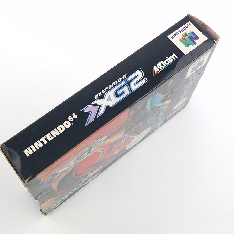 Nintendo 64 Spiel : Extreme-G XG 2  - Modul OVP Anleitung cib / N64 PAL Acclaim