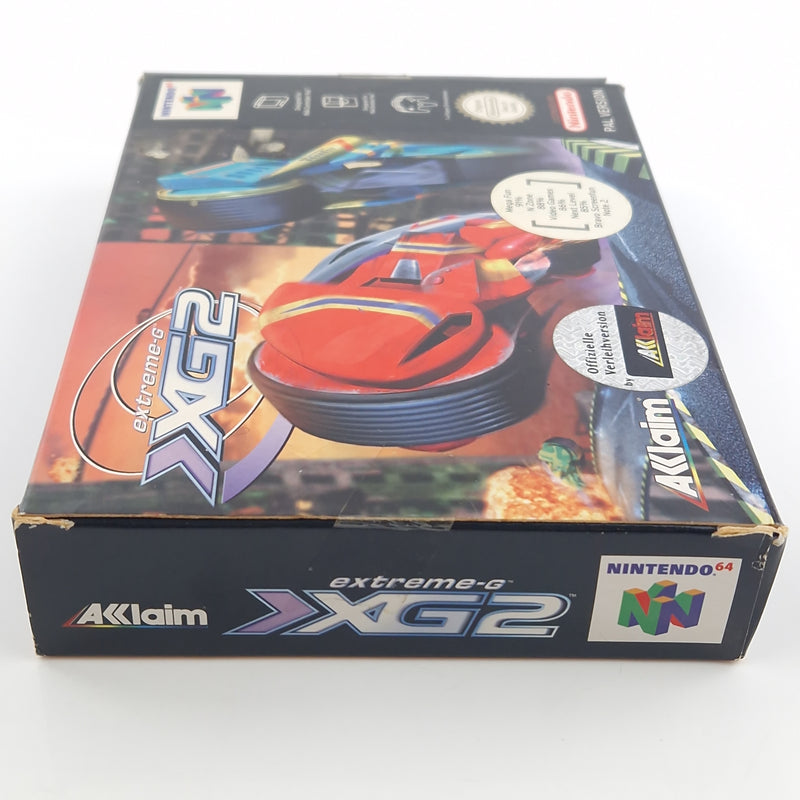 Nintendo 64 Spiel : Extreme-G XG 2  - Modul OVP Anleitung cib / N64 PAL Acclaim