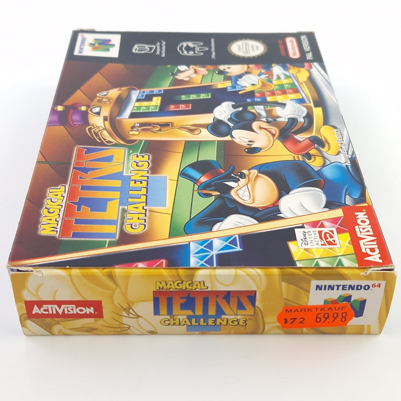 Nintendo 64 Spiel : Magical Tetris Challenge - Modul OVP Anleitung cib / N64 PAL