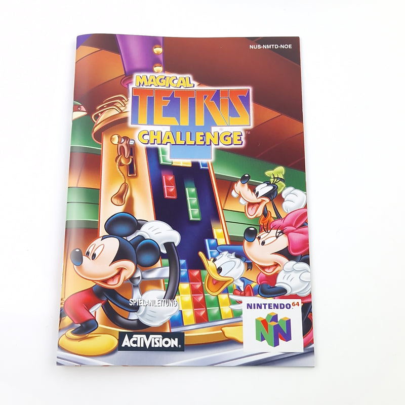 Nintendo 64 Spiel : Magical Tetris Challenge - Modul OVP Anleitung cib / N64 PAL