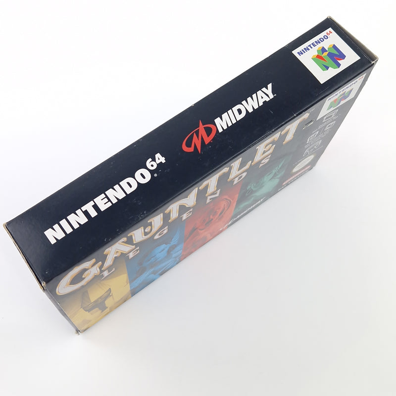 Nintendo 64 Spiel : Gauntlet Legends - Modul OVP Anleitung cib / N64 PAL EUU