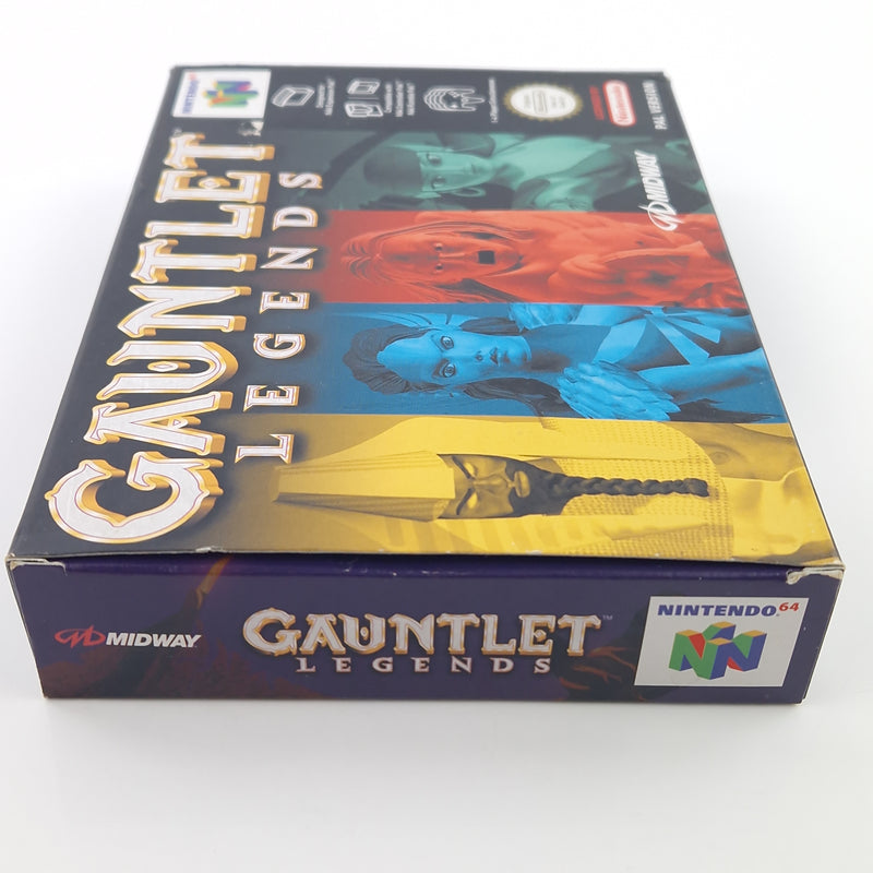 Nintendo 64 Spiel : Gauntlet Legends - Modul OVP Anleitung cib / N64 PAL EUU